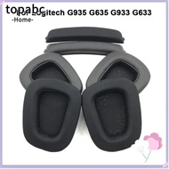 TOP 1Pair Ear Cushion Cover, Sponge Gaming Headphone Ear Pads,  Replacement Foam Accessories Headset