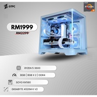 Custom gaming PC/Ryzen5 3600/Rx580 8gb