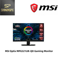 MSI Optix MPG321UR-QD Gaming Monitor 32inch Quantum Dot UHD 4K 144hz 1MS IPS Panel HDR 600(3Y)