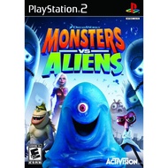 PS2 DVD Games Monsters vs. Aliens