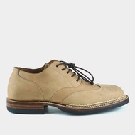 M&T - Wingtip Crazy Horse Leather Men's Derby Shoes - Goodyear Welt Norwegian