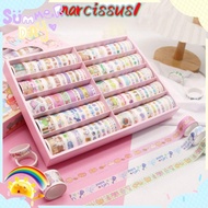 SUPER MURAH NARCIS 100rolls/set Washi Tape Sastra Kartun Gadis Hati