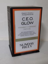 現貨 Sunday Riley  C.E.O. CEO 🖍️ GLOW VITAMIN C AND TURMERIC FACE OIL 15ml 全新未開封. C.E.O. Glow is a Vit