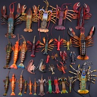 [Simulation Model] Simulation Lobster Model Australian Lobster Boston Lobster Pipi Shrimp Food Decor