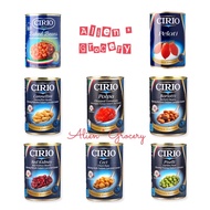 Cirio Canned Baked Bean Polpa Tomatoes Chopped Whole Peeled Plate Chick Peas Piselli Garden Red Kidn