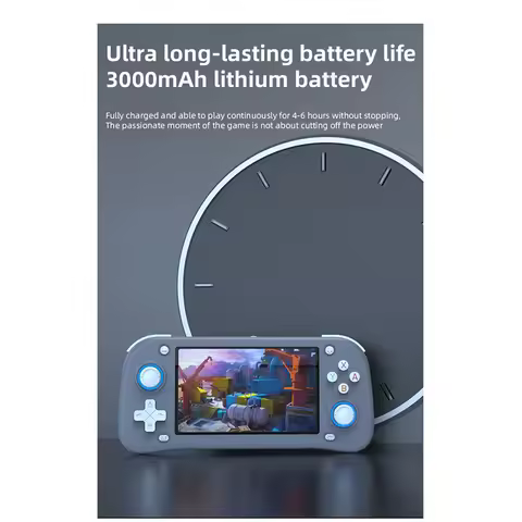 VO-XF43 Retro Handheld Game Console 128G 4.3"IPS Screen Open Source Linux Game Player RK3128 Portabl