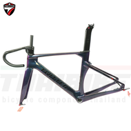 เฟรมจักรยานเสือหมอบคาร์บอนดิสก์เบรค T.WITTER R10 DB สีพิเศษ