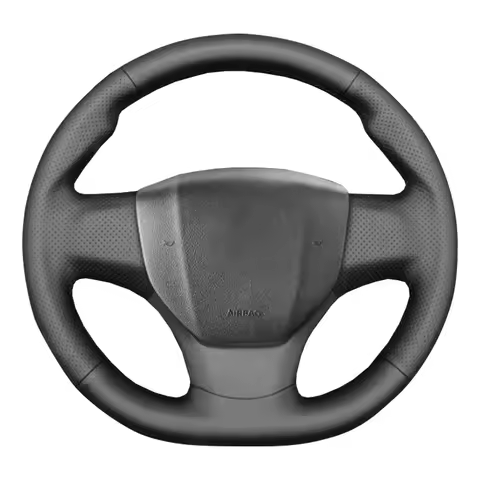 Hand Stitching Car Steering Wheel Cover Wrap for Citroen Jumpy Spacetourer Peugeot Expert Traveller 