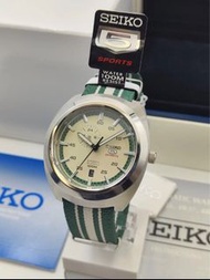 ((徵收)) Seiko 5 Sport SSA285K1 diastar 5 仔盾 綠鮑魚 綠海龜