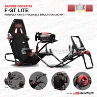 Next Level Racing รุ่น F-GT LITE ,Full Cockpit พับได้ทั้งแบบ Formula และ GT รองรับ Logitech, Thrustmaster, Fanatec