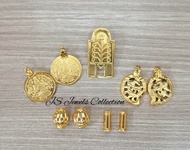 Gold Plated Thennai Maram Thali Set Items💕 (not 916)