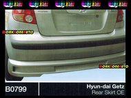 B0799 Hyundai Getz Fiber Rear Skirt OEM Body kit Bodykit