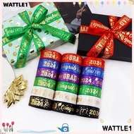 WTTLE 5Yards Gift Wrapping, Bow Gift Packaging 5Yards Ribbon,  Polyester DIY Handmade Handmade Ribbo