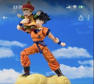 全新日版靚盒龍珠 shf 孫悟空父子筋斗雲