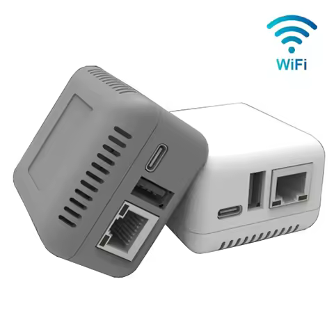 Mini Wireless Print Server NP330 Network USB 2.0 Print Server (Network/WIFI/WIFI Cloud Printing Vers