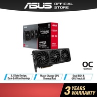 ASUS PRIME RADEON RX 9070 XT OC EDITION AMD 16GB GDDR6 GRAPHICS CARD ( PRIME-RX9070XT-O16G )