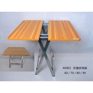 WOODEN FOLDING TABLE 60cm 70cm 80cm
