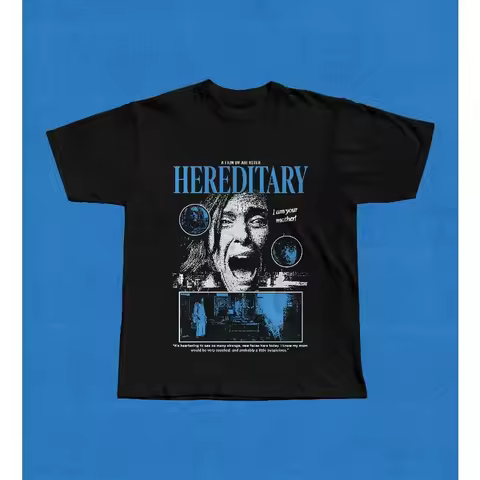Hereditary Shirt, Ari Aster Horror Movie T-Shirt Summer Men's and Women's Loose and Breathable T-shi
