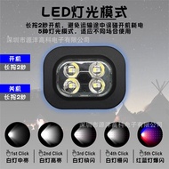 New Bluetooth 5.2 LED Light Cap 40m Ultra-Long Irradiation Distance Wireless Bluetooth Headset Cap w