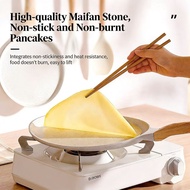 Non-Stick Frying Pan | 2-in-1 for Fry Grill Pancake Steak Egg Pizza