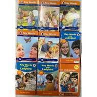 8-2 English Picture Book Keywords Key Words with Ladybird 1-6b+4 Books-9 Books Same Sale