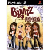 PS2 game Bratz Forever Diamondz