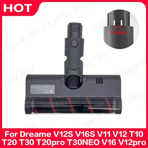 For Dreame V12S V16S V11 V12 T10 T20 T30 T20pro T30NEO V16 V12pro Roller Brush with Soft Velvet Floo