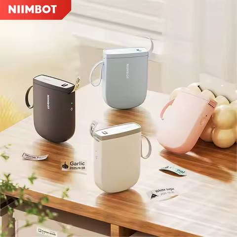 Niimbot D11 Mini Printer Wireless Phone Pocket Thermal Label Maker USB Rechargeable Inkless DIY Name