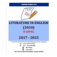 O Level LITERATURE IN ENGLISH (2010) 2017-June/Nov 2025 (Paper 1,2)
