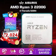 AISURIX R3 2200G AMD Ryzen 3 2200G Socket AM4 Desktop Processor 4-Core 4-Thread 3.6 GHz CPU