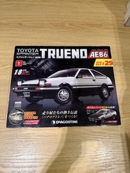 DeAgostini Toyota Sprinter Trueno AE86 模型