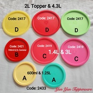 [RANDOM COLOR] Tupperware Spare Part / One Touch Seal