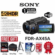 (READY STOCK)SUPER PROMO SONY FDR-AX45A AX45A CX150 FDR AX-43A AX43A HANDYCAM VIDEO CAMERA 4K HDR (1