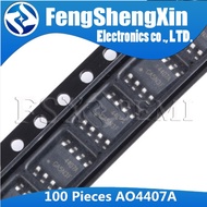 100pcs/lot AO4407 SOP8 AO4407A SOP AO4407AL SOP-8 P-Channel Enhancement Mode Field Effect Transistor