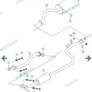 New Rear Exhaust Gasket Ertiga 2018--- Original Code Gti24