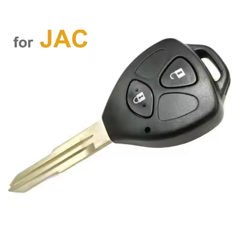 For JAC J2 J3 J4 J5 J6 Car Key with Chip Remote Control Auto Alarm Match Original Key Assembly 37049