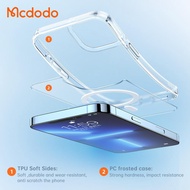 MCDODO Crystal Series Magnetic Phone Case For iP 12 Pro Max 13 Pro Max 14 PC 1890 1630 1650 1660 179