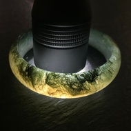 ACACIA GEMS | Natural Moss Agate Bangle | Exquisite Water Grass Agate Bangle