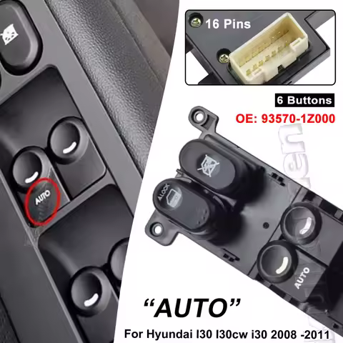 93570-1Z000 Auto Parts Electric Power Window Switch For Hyundai I30 2008-2011 window regulator contr