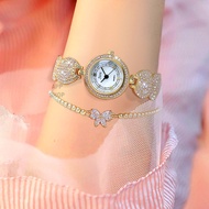 Json - Jam Tangan Wanita FREE GELANG - Terbaik Tahan Air Anti Baret - Kaca Kuat Mewah Jam Cantik - M