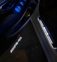 AMG Laser Door Welcome Light for A45 A35 L C43 63 GLC43 GLB35 GLE53 CLA35 Car Modification Door Lase