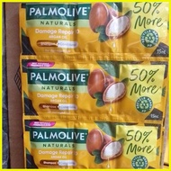 ⍨ ⍧ ⌫ PALMOLIVE SHAMPOO tripid sachet 15mlx6pcs