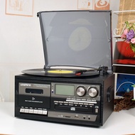 Vinyl Record Player Retro Cd Player Modern Phonograph Bluetooth Usb Built-in Mini Speaker Multi-Function Record Player