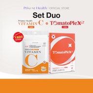 (Duo Set) Prime Health Smart C Vitamin C 500mg + TomatoPlex Gluta Plus ผิวโกลว์ X2 ผิวแข็งแรง กระจ่า