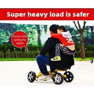 Kids Go Kart Pedal Type Racing 3-8 Years Anti-Roll Design Reinforced Steel Frame & Thick Tires