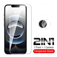 2in1 Protective Tempered Glass For Apple iPhone 16e 5G Screen Protector IPhone16e I Phone 16e 16 e C