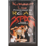 KASET KONSERT LIVE REAL XPDC ( SEALED CASSETTE )