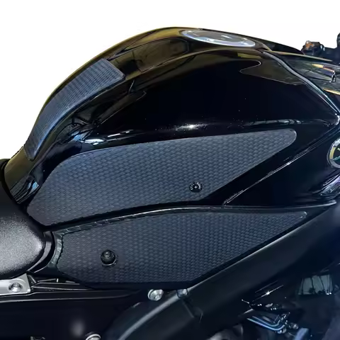 Motorcycle Tank Grip Side Decals Anti Slip Tank Pad Stickers For Yamaha GYTR YZF R6 2022 Yamaha GYTR