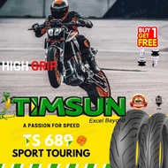 TIMSUN Tyre TS689 TS689F🎁 110/70-17 120/70-17 130/70-17 140/70-17 150/70-17 160/60-17 180/55-17 XJ6 R6 R1 R25 NINJA650