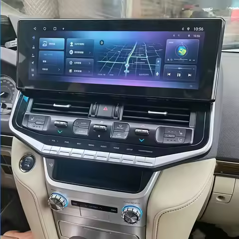 16.2 Inch QLED Touch Screen Android Car Radio Multimedia Player Navigation Stereo 4G For Toyota Land